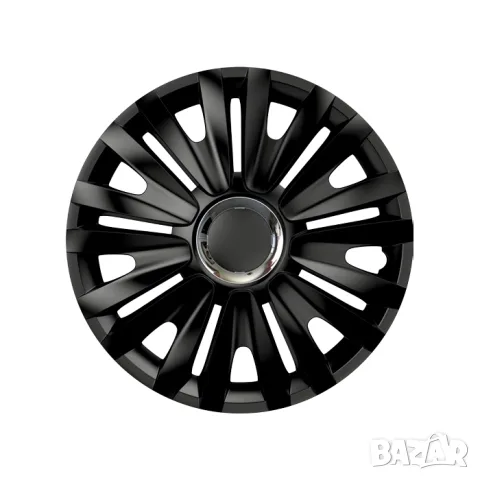 Тасове Versaco Royal RC черни за 16'' джанти, комплект от 4 броя