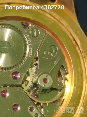 Рядък швейцарски мъжки часовник , снимка 4 - Антикварни и старинни предмети - 52605805