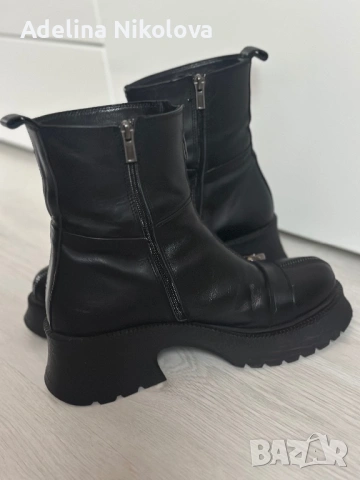 Дамски боти естествена кожа, снимка 3 - Дамски боти - 53054583