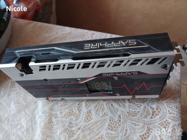 Видео карта SAPPHIRE Radeon RX 580 8GB PULSE - 11265-05-20G, снимка 4 - Видеокарти - 42887978