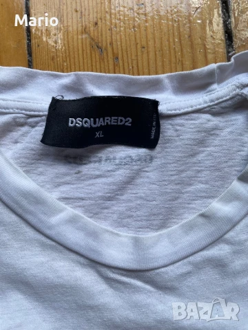 Dsquared2 мъжка тениска XL, снимка 3 - Тениски - 50850086