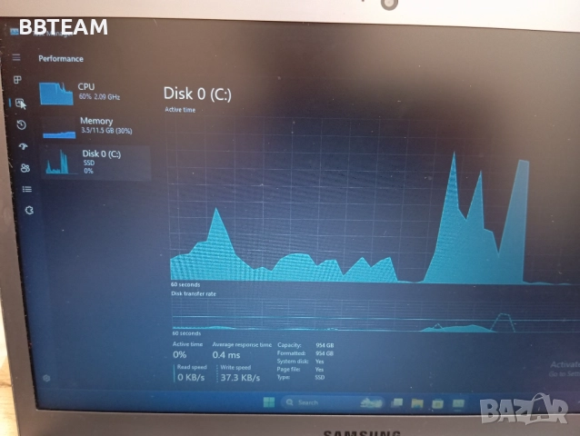 Лаптоп Samsung NP535U3C 13.3-инчов 12GB 1TB, снимка 2 - Лаптопи за дома - 52821044