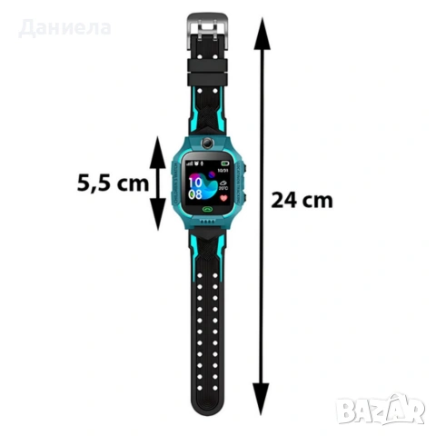 Детски смарт часовник с GPS и SOS бутон, снимка 13 - Смарт часовници - 54153738