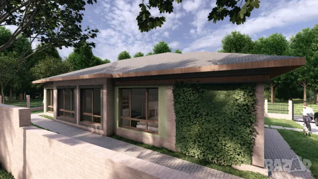 Проект за монолитна еднофамилна къща 164 кв.м.- Четирилистна Детелина, снимка 11 - Къщи - 48970328