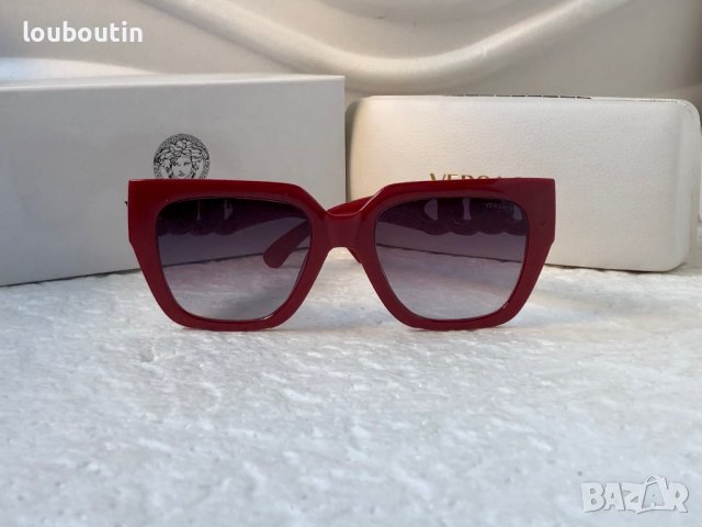 Versace Дамски слънчеви очила котка с лого, снимка 3 - Слънчеви и диоптрични очила - 39121334