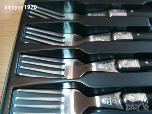 laguiole 6бр BLACK-вилици 1202211548, снимка 10 - Колекции - 31788185