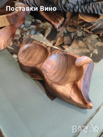 Пепелник за пури с място за чаши, снимка 4 - Декорация за дома - 54329253