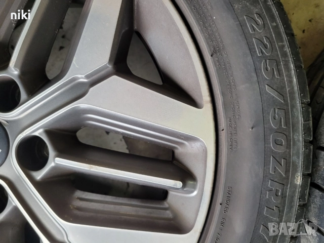 Джанти с летни гуми, снимка 3 - Гуми и джанти - 52534733