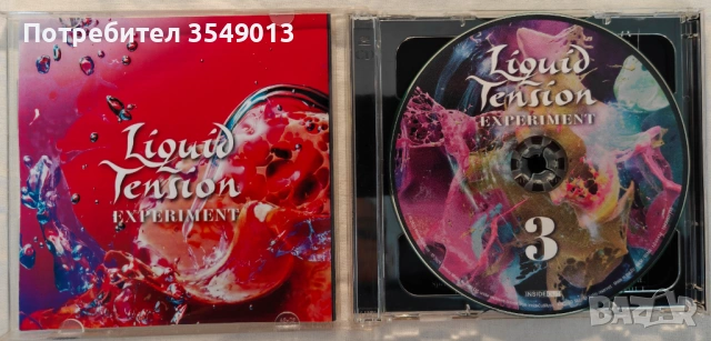 CD / ЦД компакт диск - Liquid Tension Experiment, снимка 6 - Аудио касети - 54243362