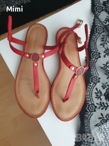 Tommy Hilfiger Сандали 38, снимка 4 - Сандали - 49691493