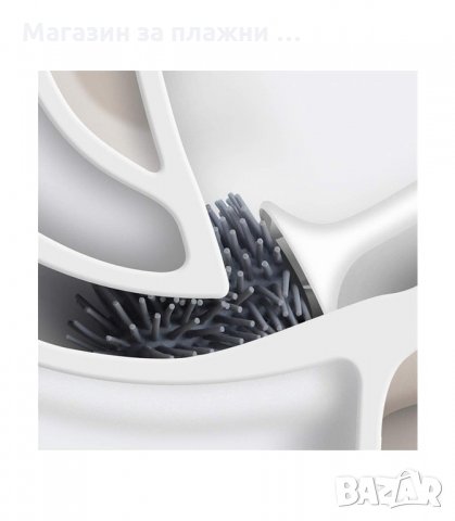 СИЛИКОНОВА ЧЕТКА С ПОСТАВКА ЗА ТОАЛЕТНА ЧИНИЯ - ЗА СТЕНА И ЗА ПОД - код 2966, снимка 13 - Други стоки за дома - 34142098