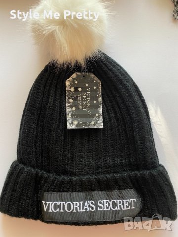 Оригинална шапка или шал Victoria’s Secret Pom Pom , снимка 7 - Шапки - 27276803