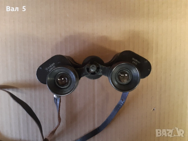 Стар бинокъл O H MEDER - Германия с кожен калъф, снимка 2 - Антикварни и старинни предмети - 53912641