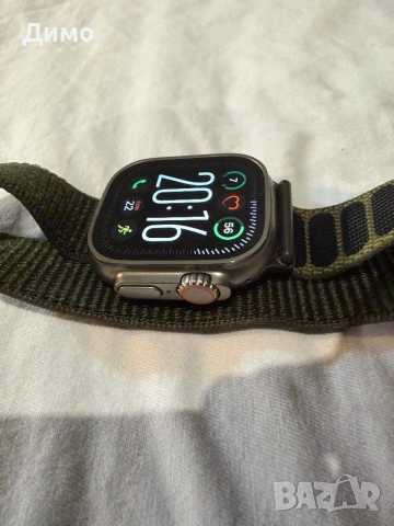 Apple Watch Ultra 2 49mm Titanium – като нов, пълен комплект, снимка 3 - Аксесоари за Apple - 53939174