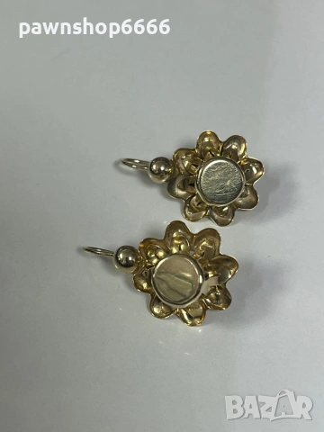 Златни обеци 14 карата 4,88 грама , снимка 8 - Обеци - 53957442