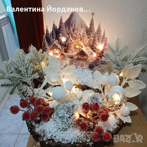 коледни декорации светещи , снимка 3 - Коледни подаръци - 52745739