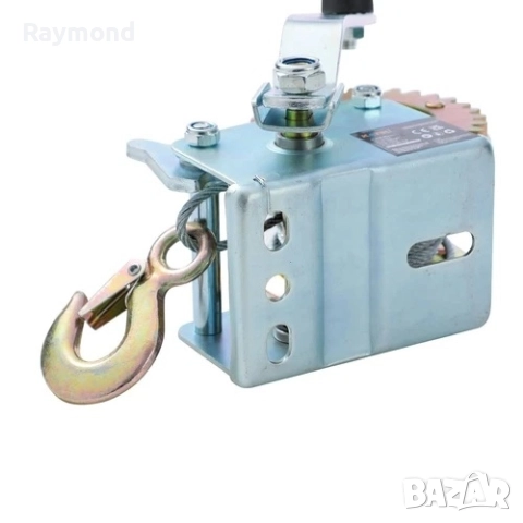 Ръчна лебедка за лодки и ремаркета KraftWorld – 1600 lbs (700 кг), 10 м въже, снимка 5 - Други инструменти - 51793425