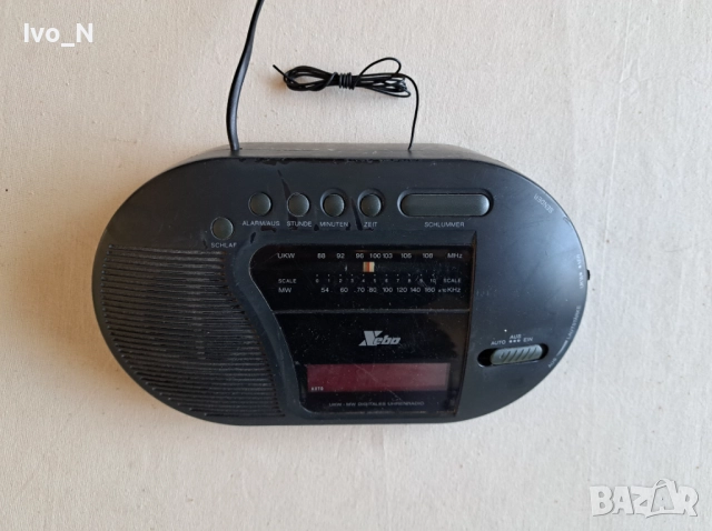 Радио часовник Xebo UR 401., снимка 4 - Радиокасетофони, транзистори - 51825331