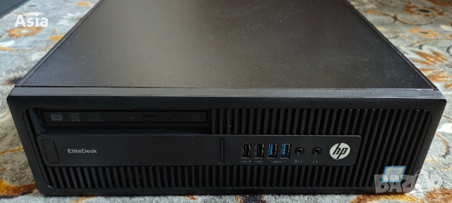 Продавам компютър HP EliteDesk 800 G2 SFF /i5-6500/16GB DDR4/SSD 256GB +1TB HDD