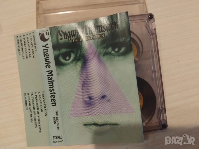 Yngwie Malmsteen – The Seventh Sign - аудио касета музика