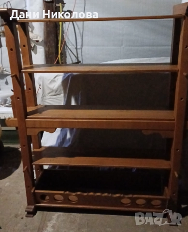 Дървен шкаф, снимка 5 - Секции и витрини - 52641756
