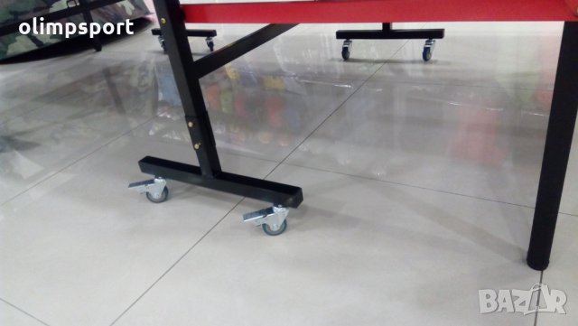 тенис маса Мах  нова материал мдф с метална рамка  сгъваема с колелца  влаго устойчива за, снимка 3 - Тенис - 30646673