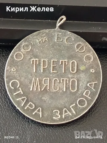 Стари медали,плакети Тенис на маса,Плуване редки за КОЛЕКЦИЯ ДЕКОРАЦИЯ 44816, снимка 4 - Антикварни и старинни предмети - 55946909