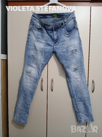 Нови мъжки дънки номер 34,36 , снимка 2 - Спортни дрехи, екипи - 54015605