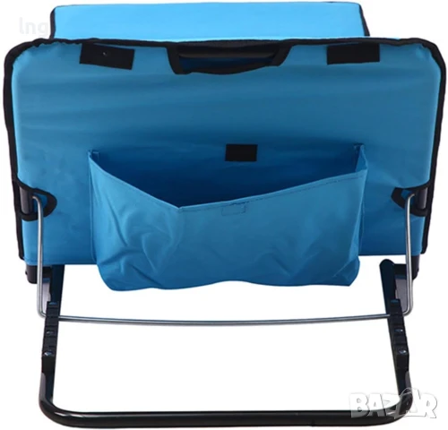 Продавам: Лек и Сгъваем Плажен Шезлонг с Подглавник и Джоб, снимка 6 - Къмпинг мебели - 50927321