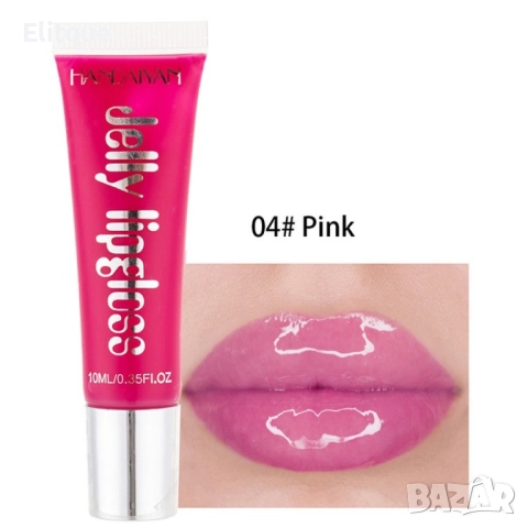 Овлажняващ цветен гланц за устни Jelly Gloss Lip HANDAIYAN, снимка 9 - Други - 52830806