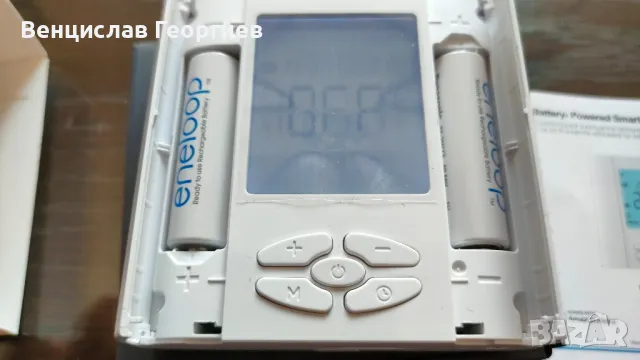 ZigBee wifi thermostat, термостат безжичен на батерии , снимка 3 - Друга електроника - 50149312