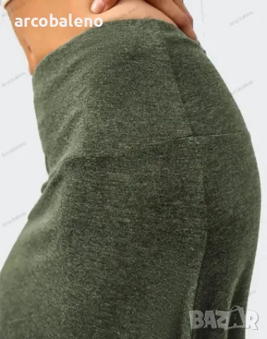 Едноцветна трикотажна дамска пола, 5цвята , снимка 18 - Поли - 48444083