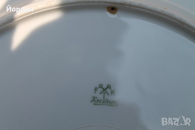 Немска порцеланова чиния за стена, снимка 8 - Колекции - 39663545