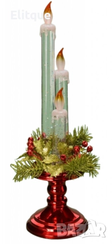 Празничен блясък и топлина с декоративни светещи свещи, снимка 4 - Други стоки за дома - 52820172