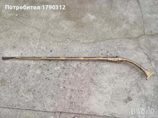 Пушка Арнаутка, шишане, бойлия, кремъчна , снимка 6 - Антикварни и старинни предмети - 51269721