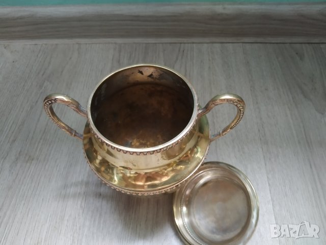 барокова месингова захарница, снимка 3 - Други ценни предмети - 40217963