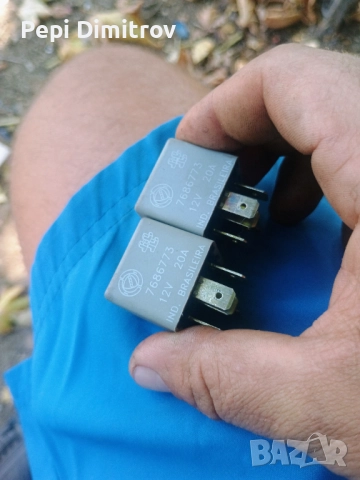 РЕЛЕ FIAT LANCIA ALFA ROMEO 7686773 B047 12V 20A, снимка 3 - Части - 51659623