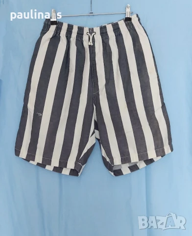 Пет различни броя / Винтидж дамски маркови дънкови бермуди , снимка 4 - Къси панталони и бермуди - 51093351