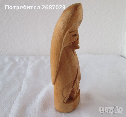 Дървена фигура, дърворезба, човек, палач, снимка 5 - Статуетки - 31999420