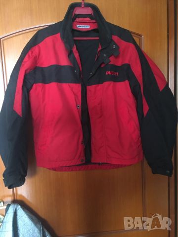 Оригинално мото яке Ducati с подпълнки и подплата, снимка 2 - Якета - 52971313