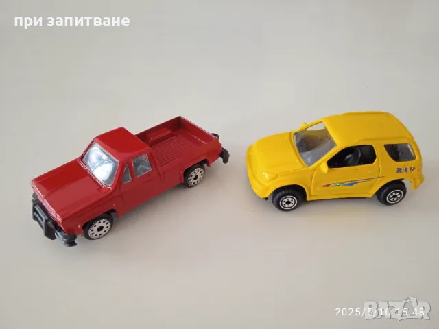  Метални колички, 1/64, Toyota Rav 4 и пикап, снимка 7 - Колекции - 50232263