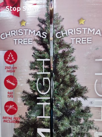 250см коледна елха XXXL , снимка 3 - Декорация за дома - 38648899