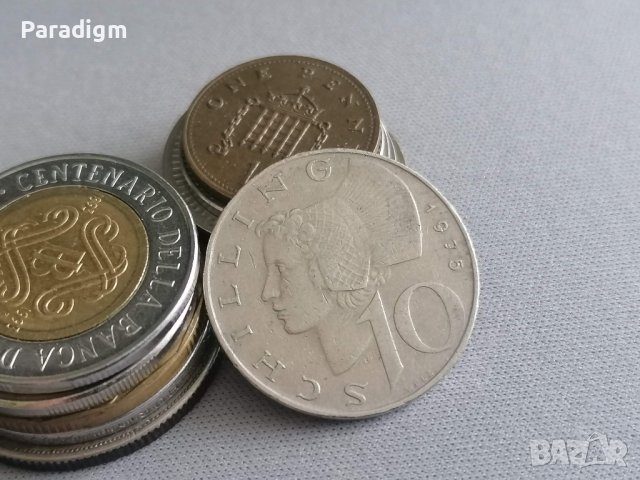 Монета - Австрия - 10 шилинга | 1975г., снимка 1 - Нумизматика и бонистика - 40451841