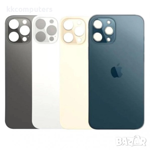Капак батерия Оригинален Оборудван за iPhone 12 Pro Max 6.7 / Син / СМЕНЕНО СТЪКЛО / КЛАС B Баркод :