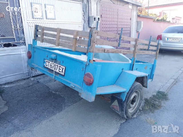 Продавам голямо ремарке за автомобил, съхранявано в гараж., снимка 3 - Други стоки за дома - 52828262