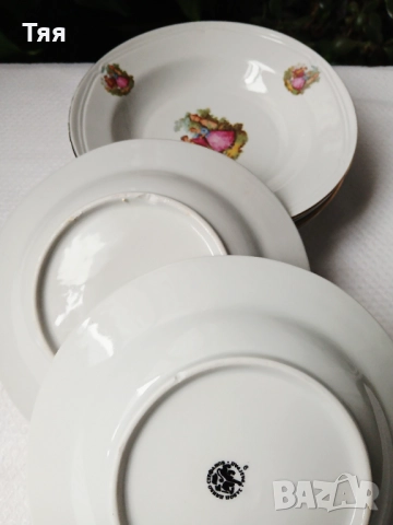 Порцеланови чинии Ромео и Жулиета , снимка 5 - Чинии - 51969741