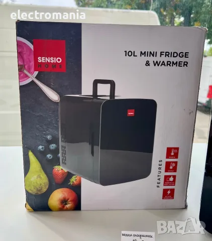 мини хладилник Sensio Home- 10L Компактен, Безшумен и Идеален за Козметика и Напитки!, снимка 9 - Хладилници - 56223766