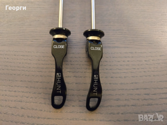 Леки титаниеви QR оси HUNT Sprint SL Ti, снимка 3 - Части за велосипеди - 52910270