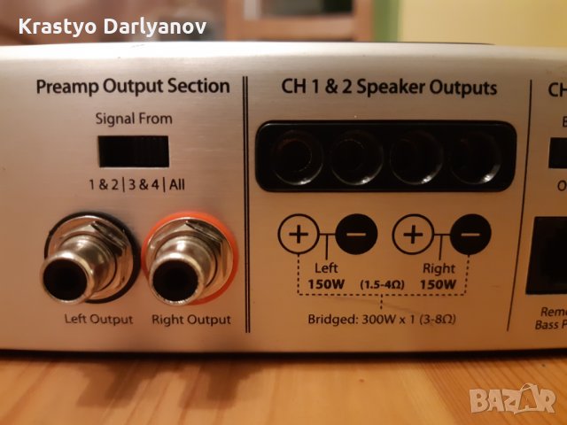 Mosconi Zero 3 и JL Audio 450/4 v2 клас AB MOSFET Усилватели за кола, снимка 9 - Аксесоари и консумативи - 31586202