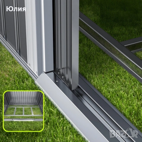 Метална градинска къща , снимка 4 - Други стоки за дома - 53113966